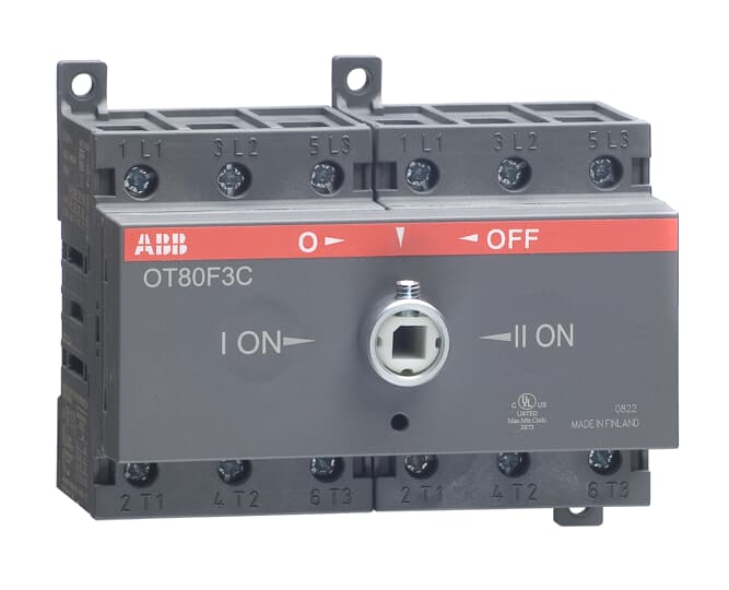 80A 3P CHANGE OVER SWITCH