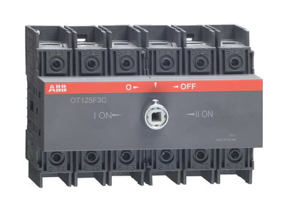 125A 3P CHANGE OVER SWITCH