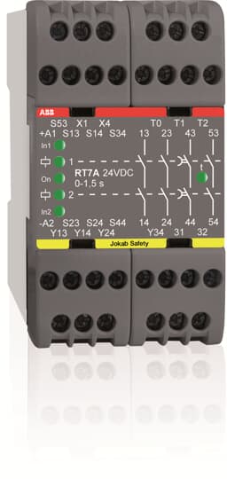 RT7B 24DC Safety relay 3 s