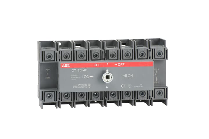 125A 4P CHANGE OVER SWITCH