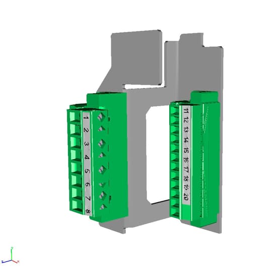 XR 23 EXTERNAL TERMINALS F. CU