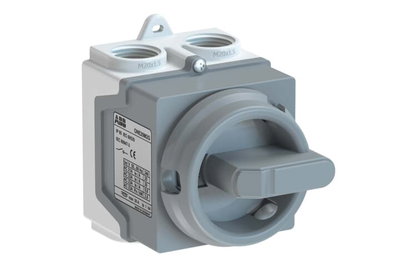 20A 4 pole Grey enclosed switch