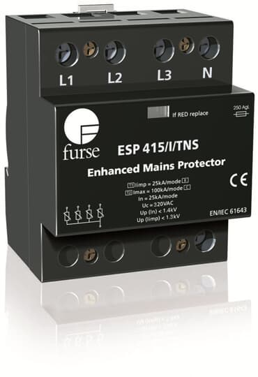 ESP415/III/TNS-TYPE I 12.5KA 10/350 ltg