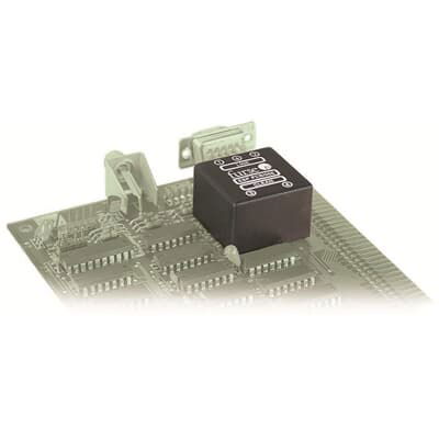 PCB mount protector for data communication or signal lines of up to 6V