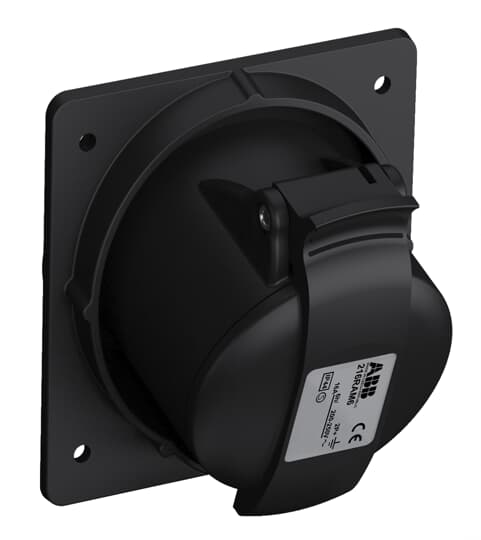 216RAM6B Panel socket black range