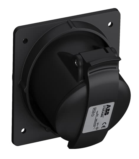 316RAM6B Panel socket black range