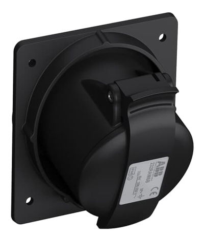 232RAM6B Panel socket black range