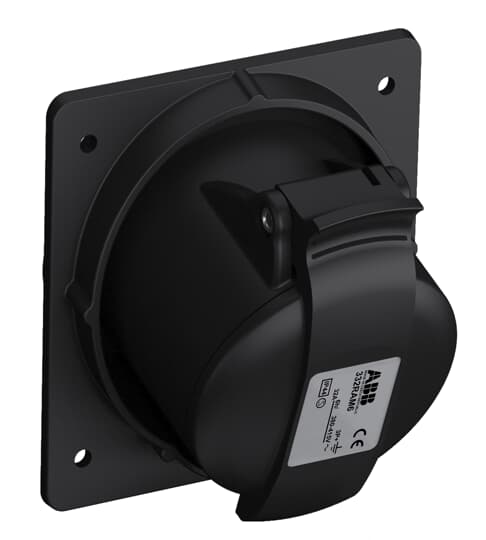 332RAM6B Panel socket black range