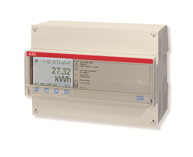 A44 552-110 CT CONNECTED 3 PHASE METER