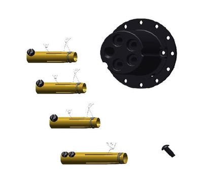 Ind. P&S SOCKET KOMPL 316MHS9