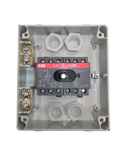 7.5KW 6P IP65 R/Y HANDLE