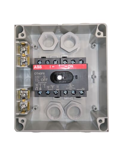 11KW 6P IP65 R/Y HANDLE
