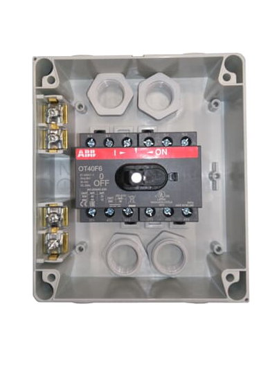 11KW 6P IP65 R/Y HANDLE