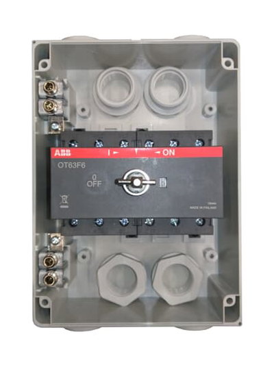 15KW 6P IP65 R/Y HANDLE
