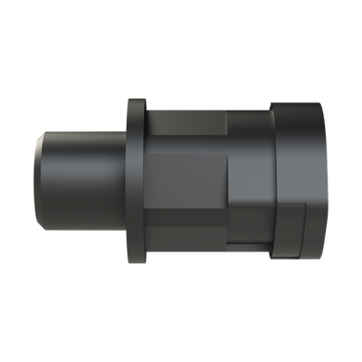 CONDUIT FTNG STR M12 NW10 IP66 BLK