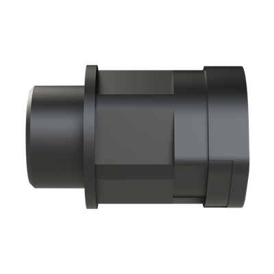 CONDUIT FTNG STR M20 NW17 IP66 BLK