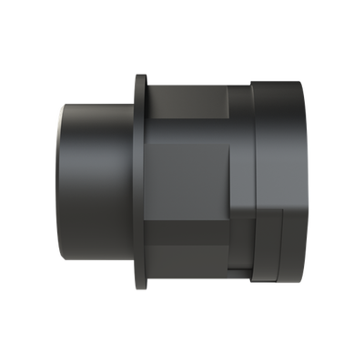 CONDUIT FTNG STR M40 NW36 IP66 BLK