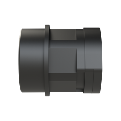 CONDUIT FTNG STR M50 NW36 IP66 BLK
