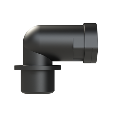CONDUIT FTNG 90D M16 NW10 IP66 BLK