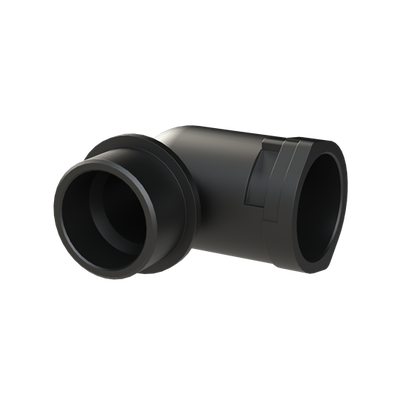 CONDUIT FTNG 90D M32 NW23 IP66 BLK