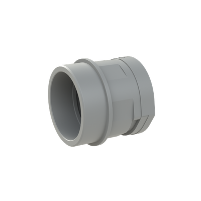 CONDUIT FTNG STR M63 NW48 IP66 GRY