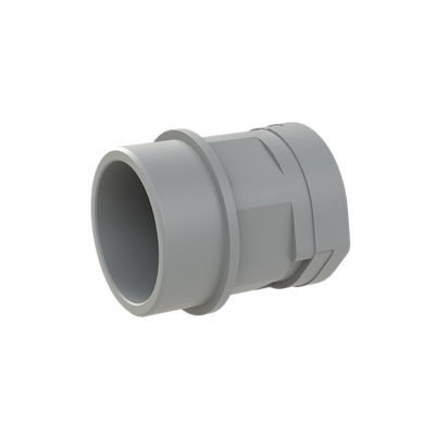 CONDUIT FTNG STR M50 NW36 IP66 GRY