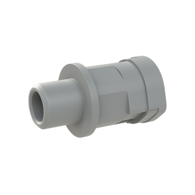 CONDUIT FTNG STR M12 NW10 IP66 GRY