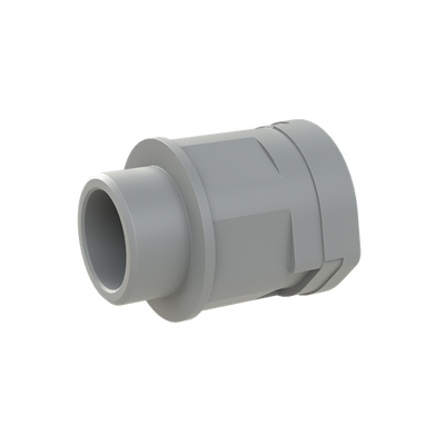 CONDUIT FTNG STR M25 NW23 IP66 GRY
