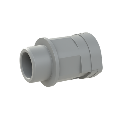 CONDUIT FTNG STR M20 NW17 IP66 GRY