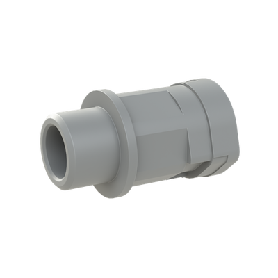 CONDUIT FTNG STR M16 NW12 IP66 GRY