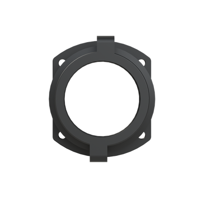 FITTING PA6 NW56 FLANGE BLK