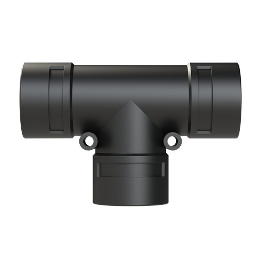 T-CONN 1PC 3X NW36 PA6 IP68 BLK