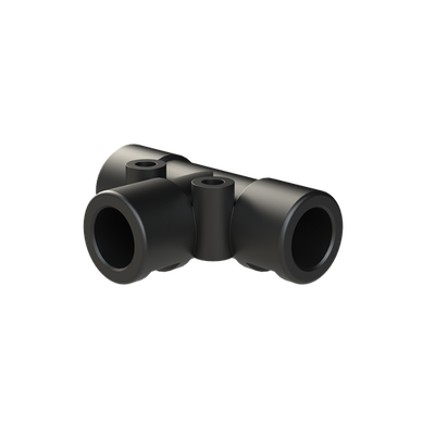 T-CONN 1PC 3X NW10 PA6 IP66 BLK