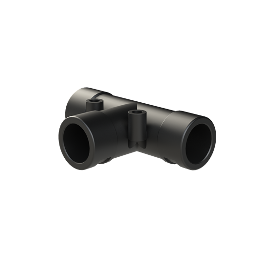 T-CONN 1PC 3X NW17 PA6 IP66 BLK
