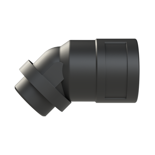 CONDFTNG 45 M25NW23 PA6/BR 11MM BLK