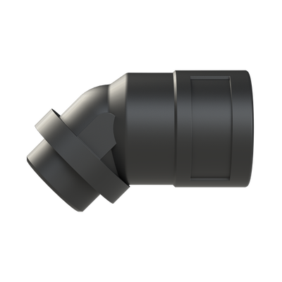 CONDFTNG 45 M25NW23 PA6/BR 11MM BLK