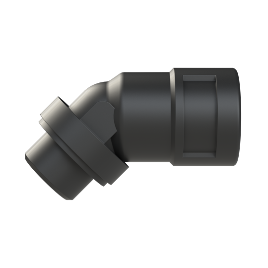 CONDFTNG 45 M16NW12 PA6/BR 10MM BLK