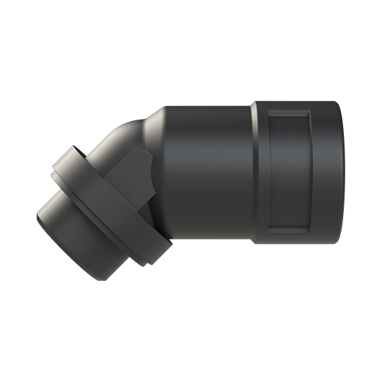 CONDFTNG 45 M20NW17 PA6/BR 10MM BLK