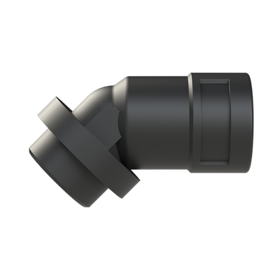 CONDFTNG 45 M25NW17 PA6/BR 11MM BLK