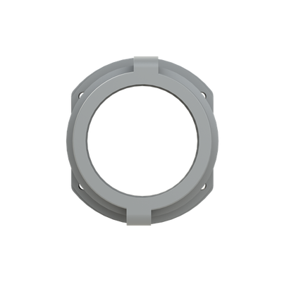 FITTING PA6 NW70 FLANGE GRY