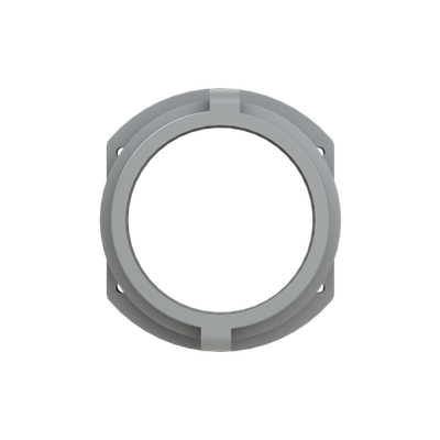 FITTING PA6 NW95 FLANGE GRY