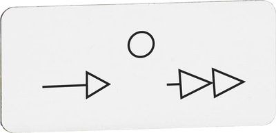 MA6-1191 LEGEND PLATE