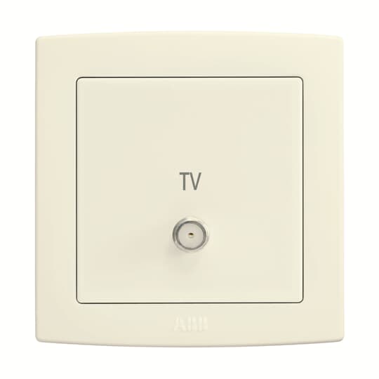 Sat outlet, F-type dead-end-feeder, isol