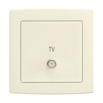 Sat outlet, F-type dead-end-feeder, isol