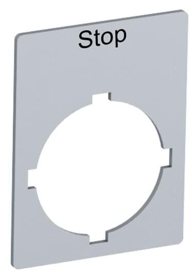 LEGEND PLATE# #Stop