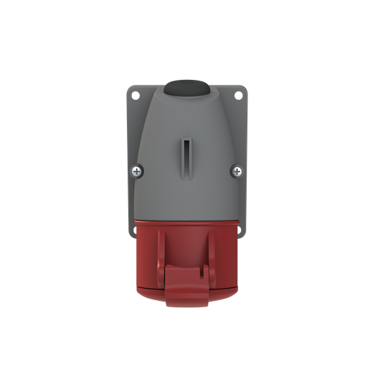 4P+E Surf Out, 16A, 415V, red, 6h, IP44