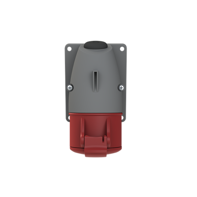 4P+E Surf Out, 16A, 415V, red, 6h, IP44