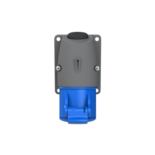 2P+E Surf Out, 16A, 250V, blue, 6h, IP44