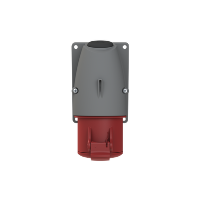3P+E Surf Out, 32A, 415V, red, 6h, IP44