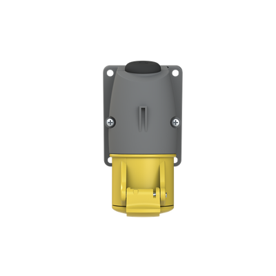 2P+E Surf Out, 16A,110V, yellow 4h, IP44